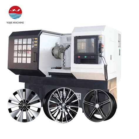 alloy wheel cnc lathe-diamond cutting-machine|alloy wheel cutting machine.